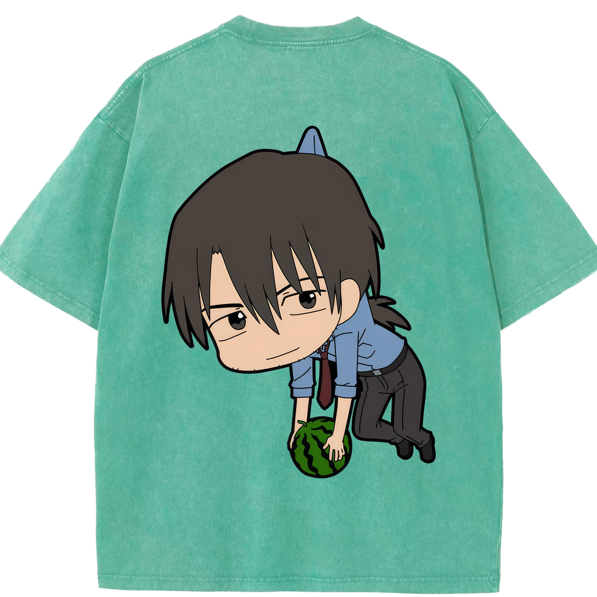 （画像用） EVA 新世紀エヴァンゲリオン 綿100% ヴィンテージ風 半袖Tシャツ（背面プリント）